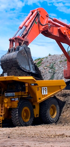 Commercial applications for the mining industry.